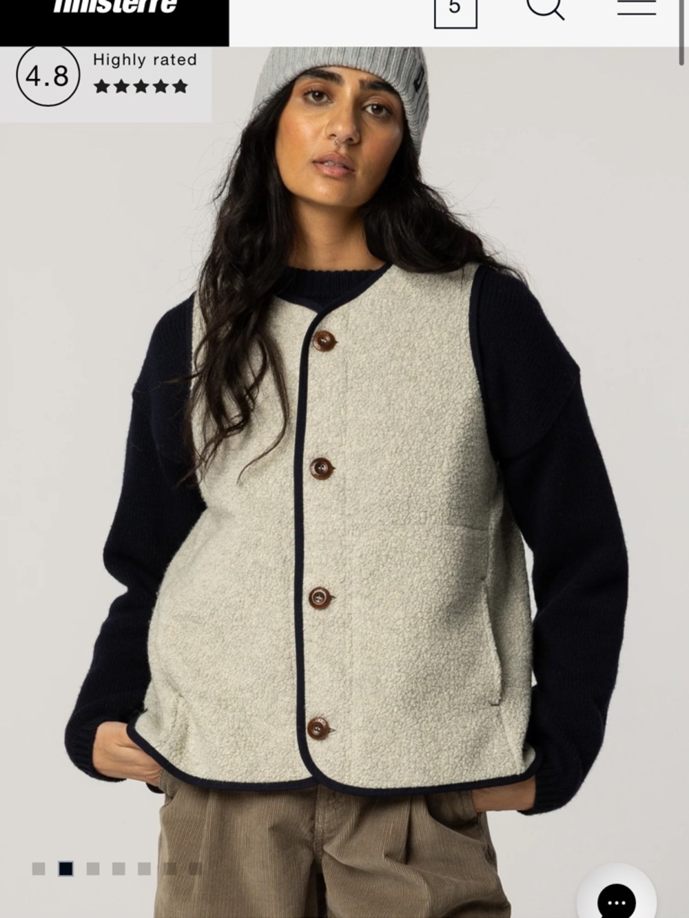 Finisterre Women's Elowen Fleece Vest